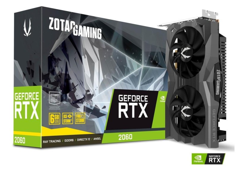 Zotac GeForce RTX 2060 6GB GDDR6 - Item