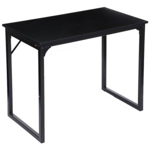 Table bureau Douxlife OD03 Noire - Spécial Télétravail