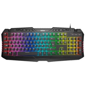 Teclado Gaming Português Krom Kyra RGB Membrane