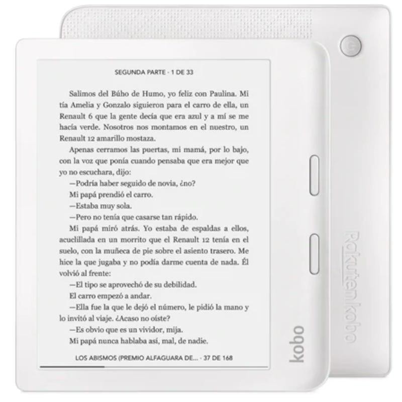 Kobo Libra 2 eReader 32GB con Luz frontal Regulable Wifi Blanco - Desprecintado - Ítem