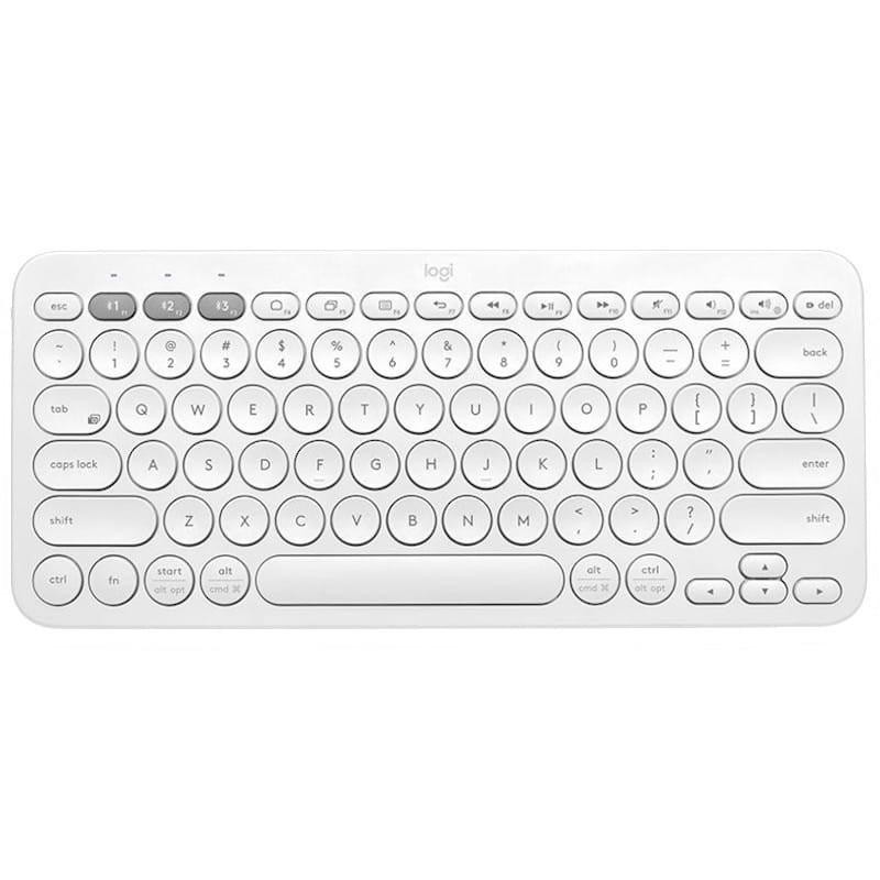 Teclado de Membrana Inalámbrico Logitech K380 Blanco - Desprecintado - Ítem