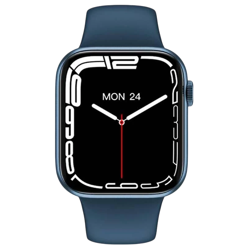 IWO HW37 Bleu / Bracelet sport bleu - Montre connectée - Déballée - Ítem