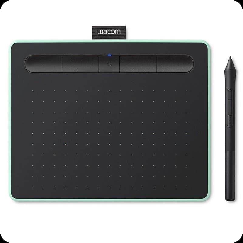 Tablette graphique Wacom Intuos Comfort BT Taille S Pistache - Non Scellé