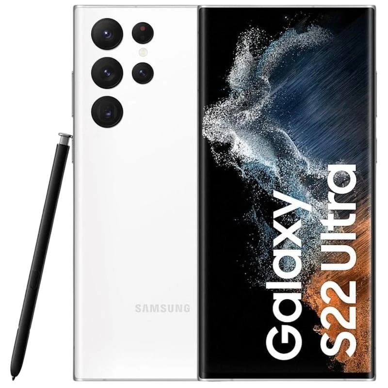 Samsung Galaxy S22 Ultra 12GB/512GB Blanco - Teléfono móvil - Desprecintado - Ítem