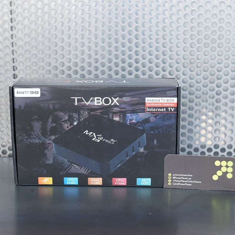 MXQ Pro 4K 1GB/8GB Wifi Dual Android 10 - Android TV - Ítem3