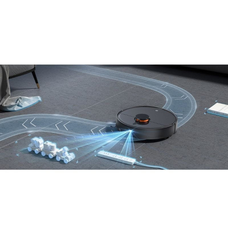 Xiaomi Mi Robot Vacuum 2 Negro - Aspiradora Robot - New Generation -  Aspirador autónomo - Sensor LDS 360º - 2000PA de succión - Mopa - Ítem4