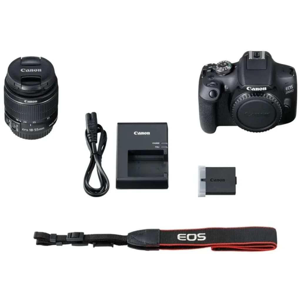 Canon EOS 2000D + EF-S 18-55 IS II 