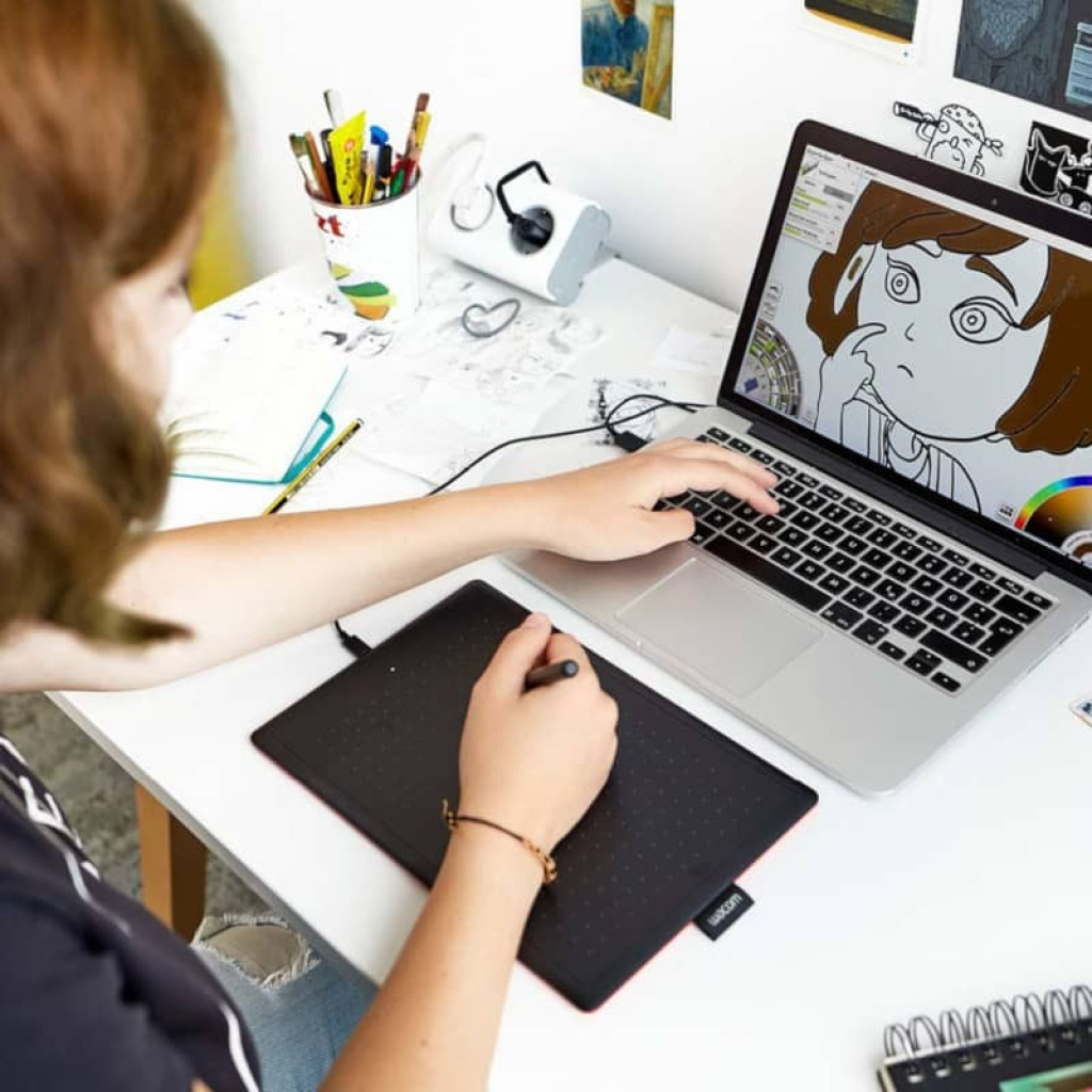 Tableta digitalizadora Wacom One by Medium Negro - Ítem4