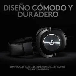 Logitech G Pro X Gaming 7.1 - Auscultadores Gaming - Design