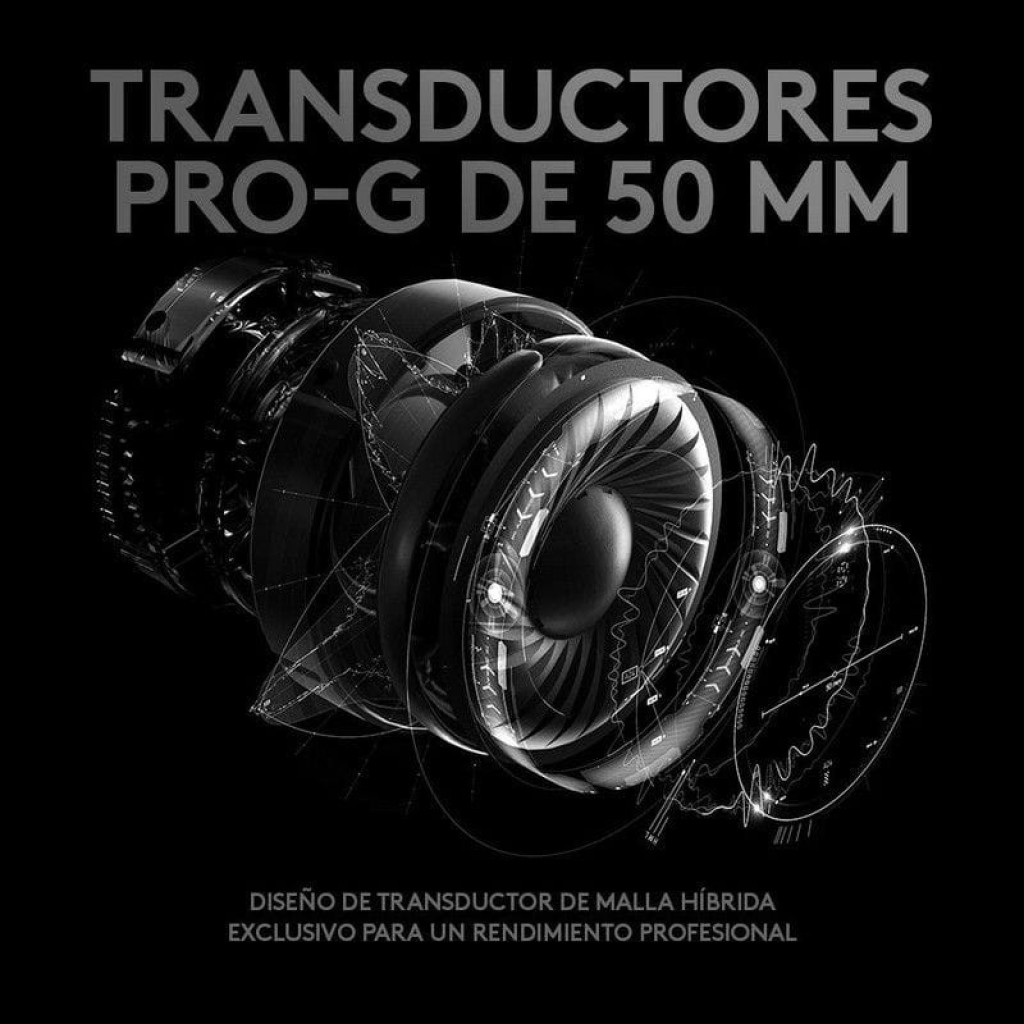Logitech G Pro X Gaming 7.1 - Auscultadores Gaming - Item3
