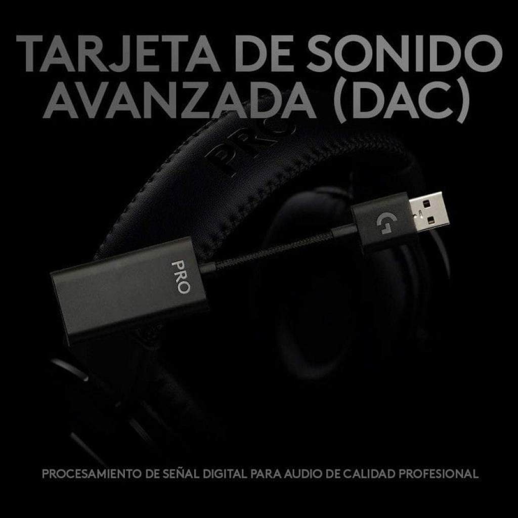 Logitech G Pro X Gaming 7.1 - Auscultadores Gaming - Item4