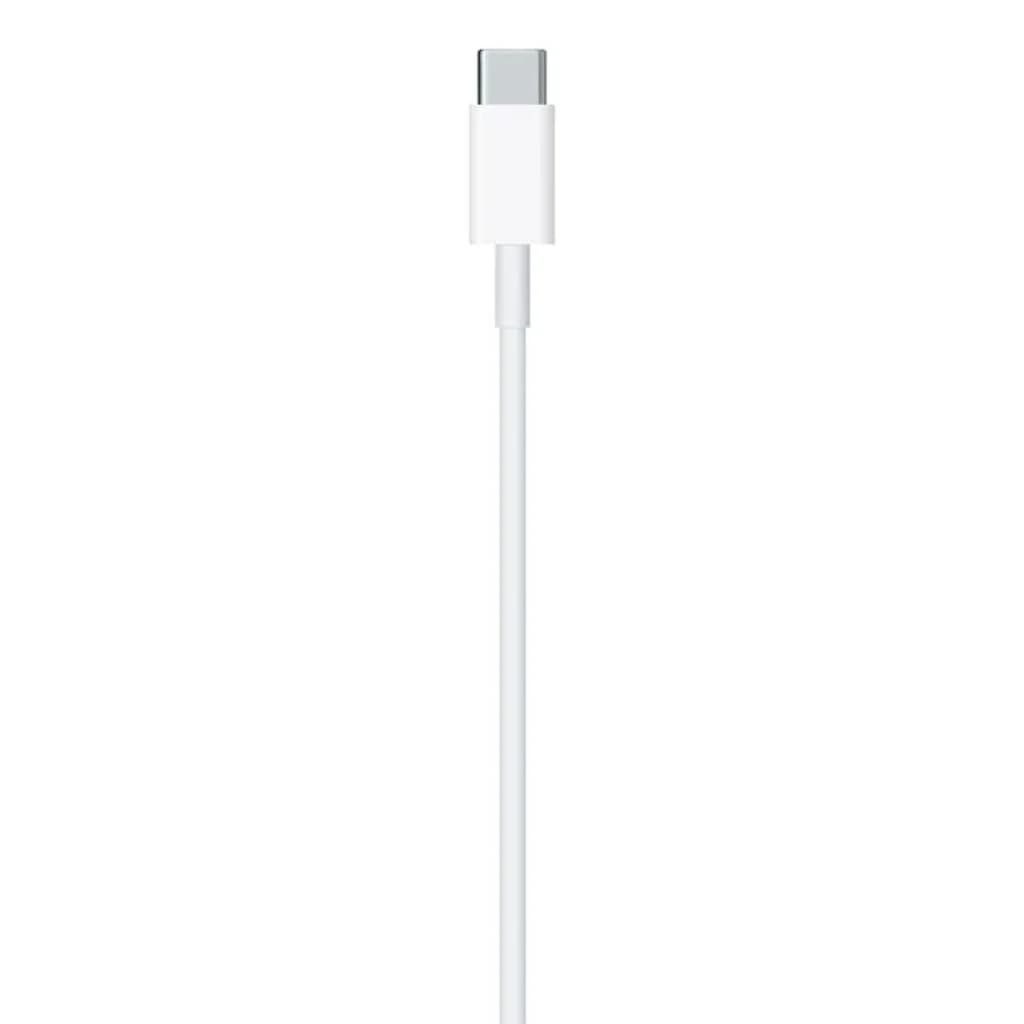 Cabo Apple Lightning com conector USB-C na cor branco