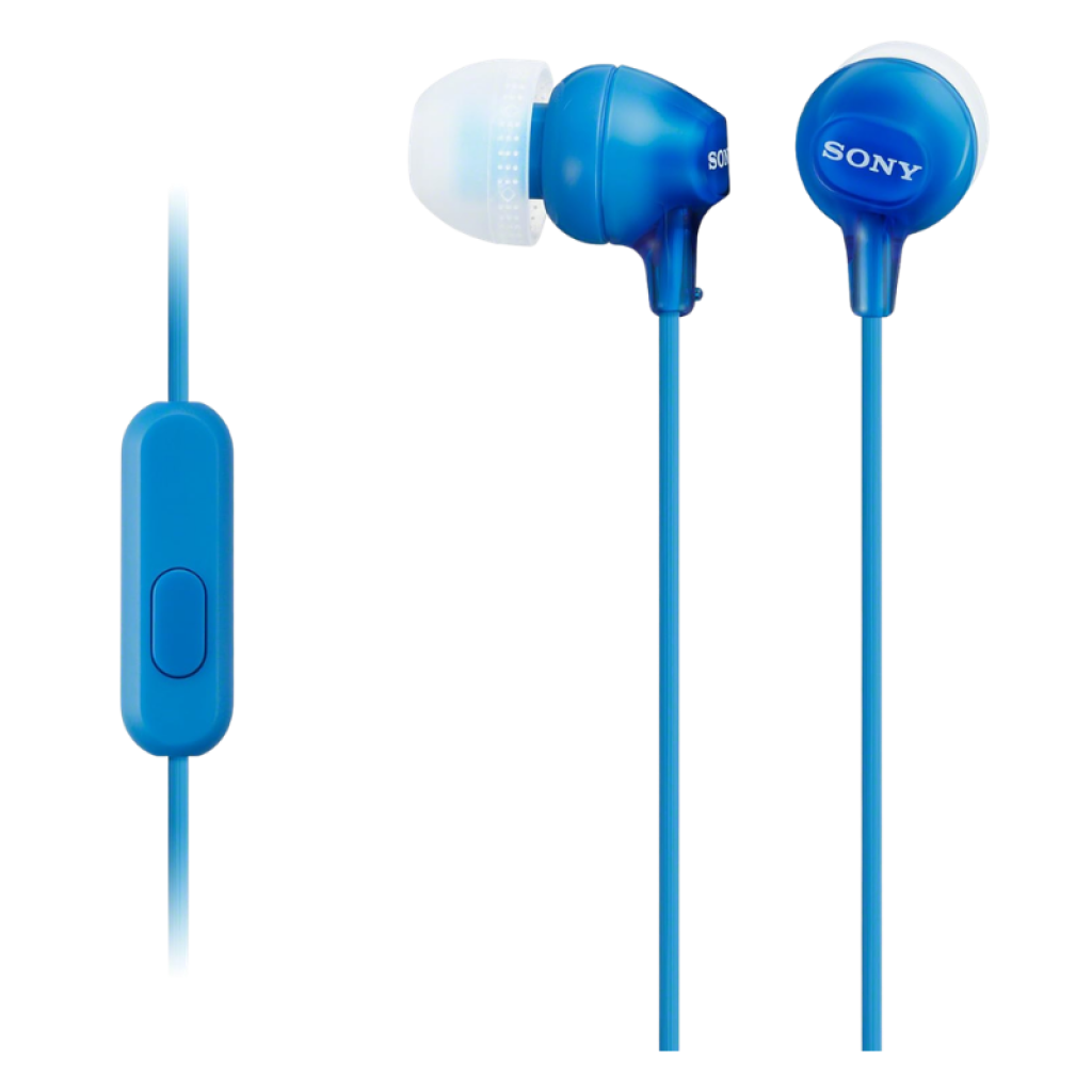Sony MDR-EX15AP Auriculares con Micrófono Azul - Ítem1