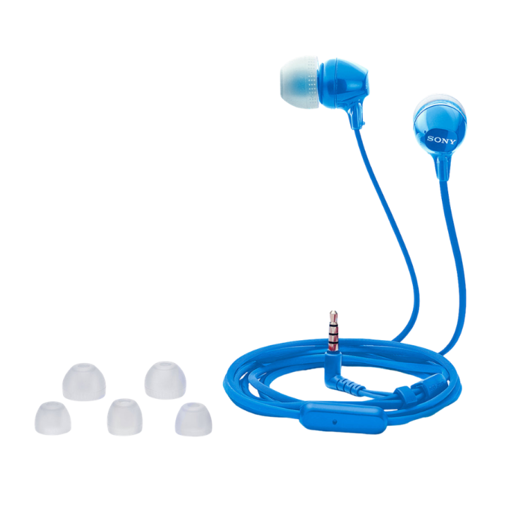 Sony MDR-EX15AP Auriculares con Micrófono Azul - Ítem2