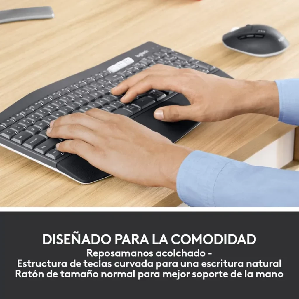 Logitech MK850 Performance Teclado RF Wireless + Bluetooth QWERTY Español Negro - Ítem9