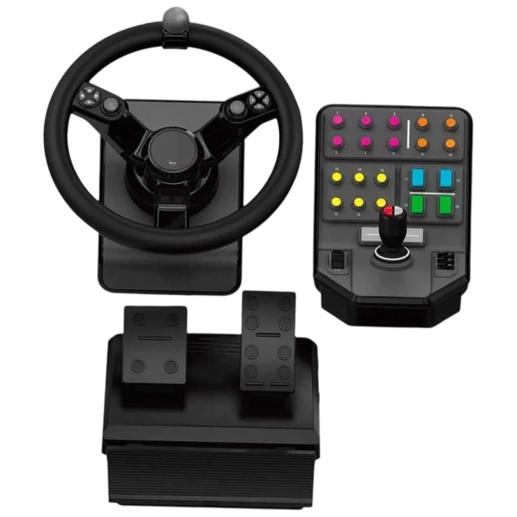 Logitech G Heavy Equipment Bundle PC Noir USB 2.0 - Volant + Pédales