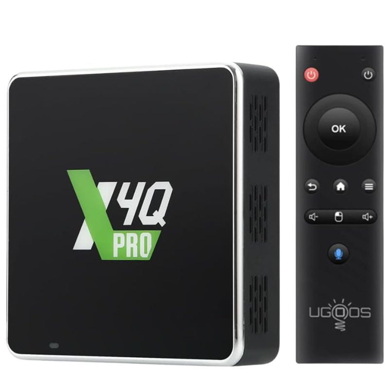 UGOOS X4Q Pro S905X4 4 GB/32GB Dual Wifi Bluetooth Android 11 - Android TV - Item