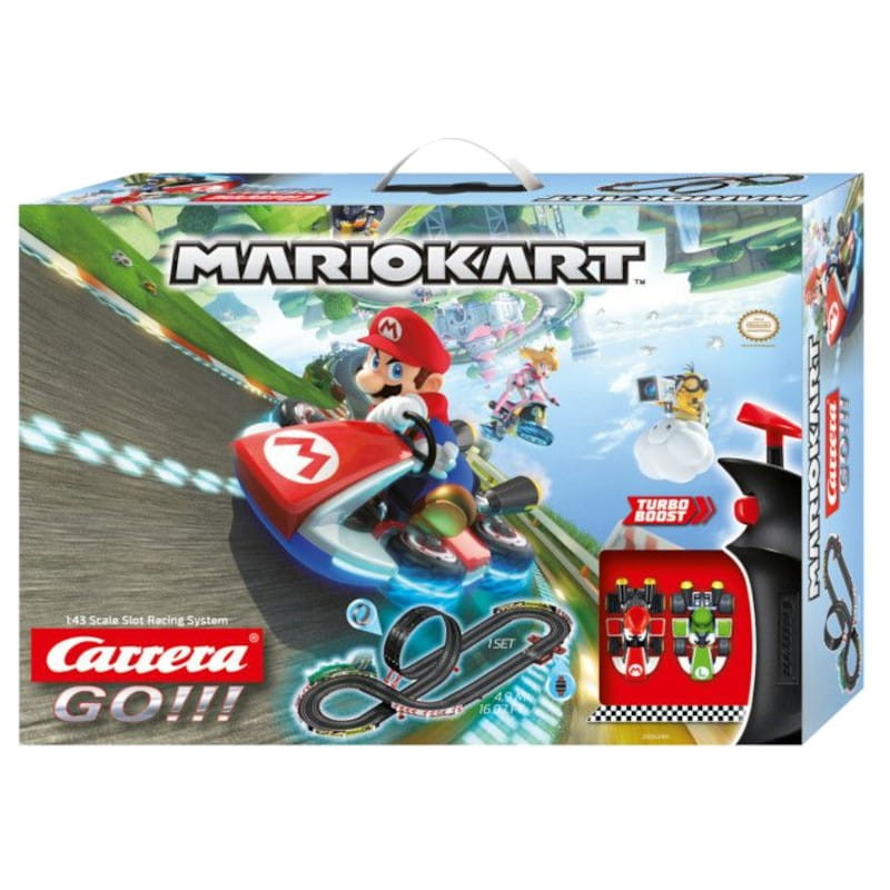 Circuito de Carreras Carrera RC Nintendo Mario Kart - Ítem