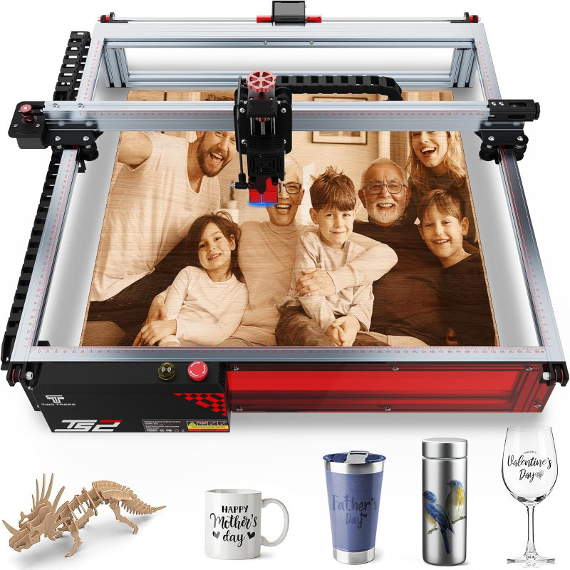 Gravador a Laser Two Trees TS2 10W Preto - Item8