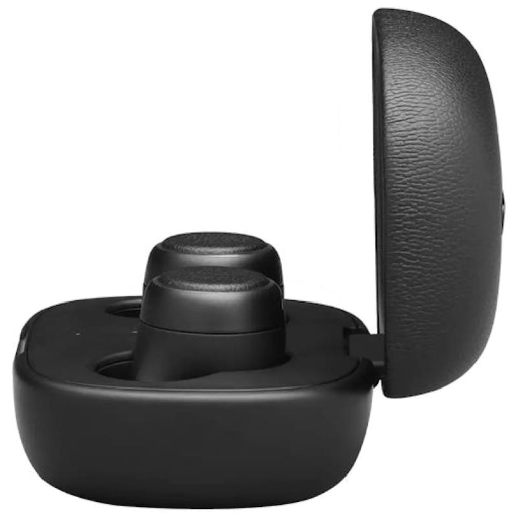 Harman Kardon FLY TWS auriculares Bluetooth em preto com estojo de carregamento magnético, earbuds intra-auriculares com ponteiras de silicone e LED indicador - Item5