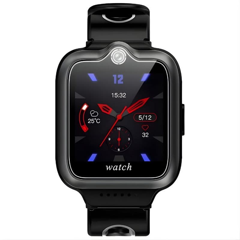 Smartwatch para Niños T30 Negro - Reloj inteligente vista de la pantalla