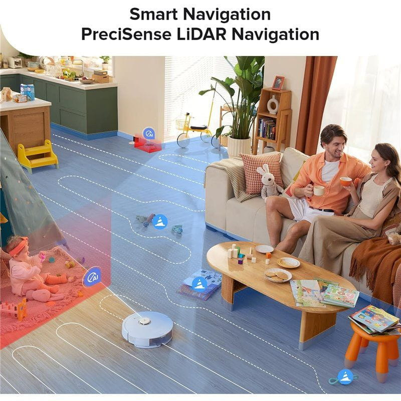 Roborock Q8 Max Blanc - Aspirateur Robot - Ítem4