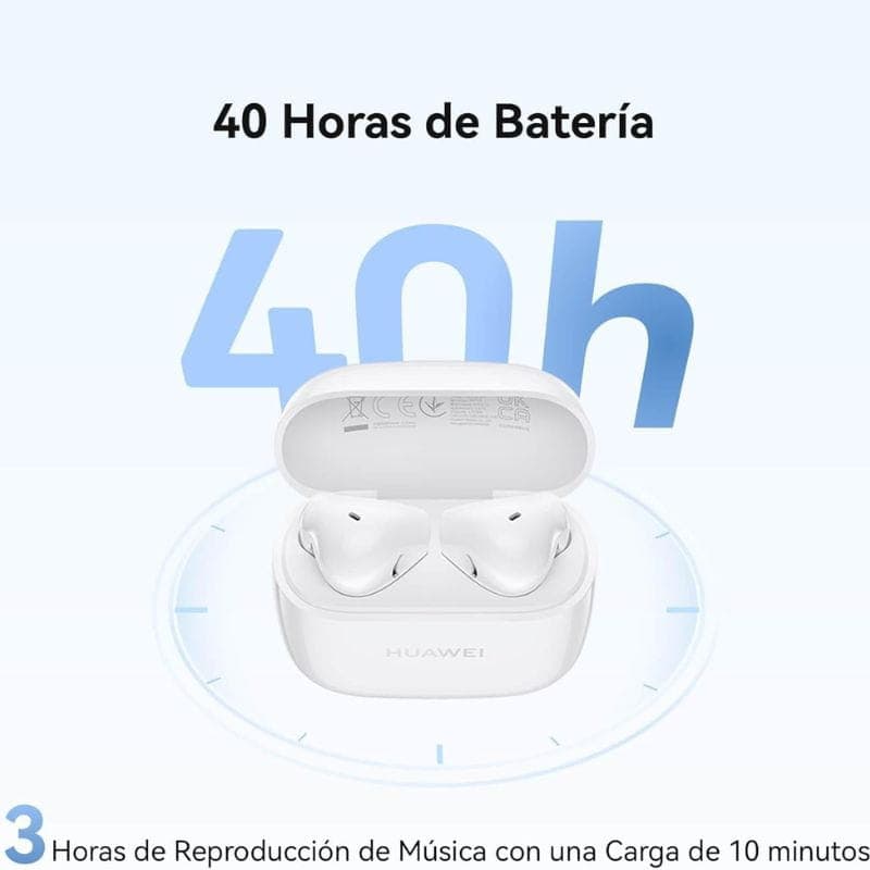 Huawei FreeBuds SE 2 Blanc Bluetooth  jusqu'à 40 heures d'autonomie