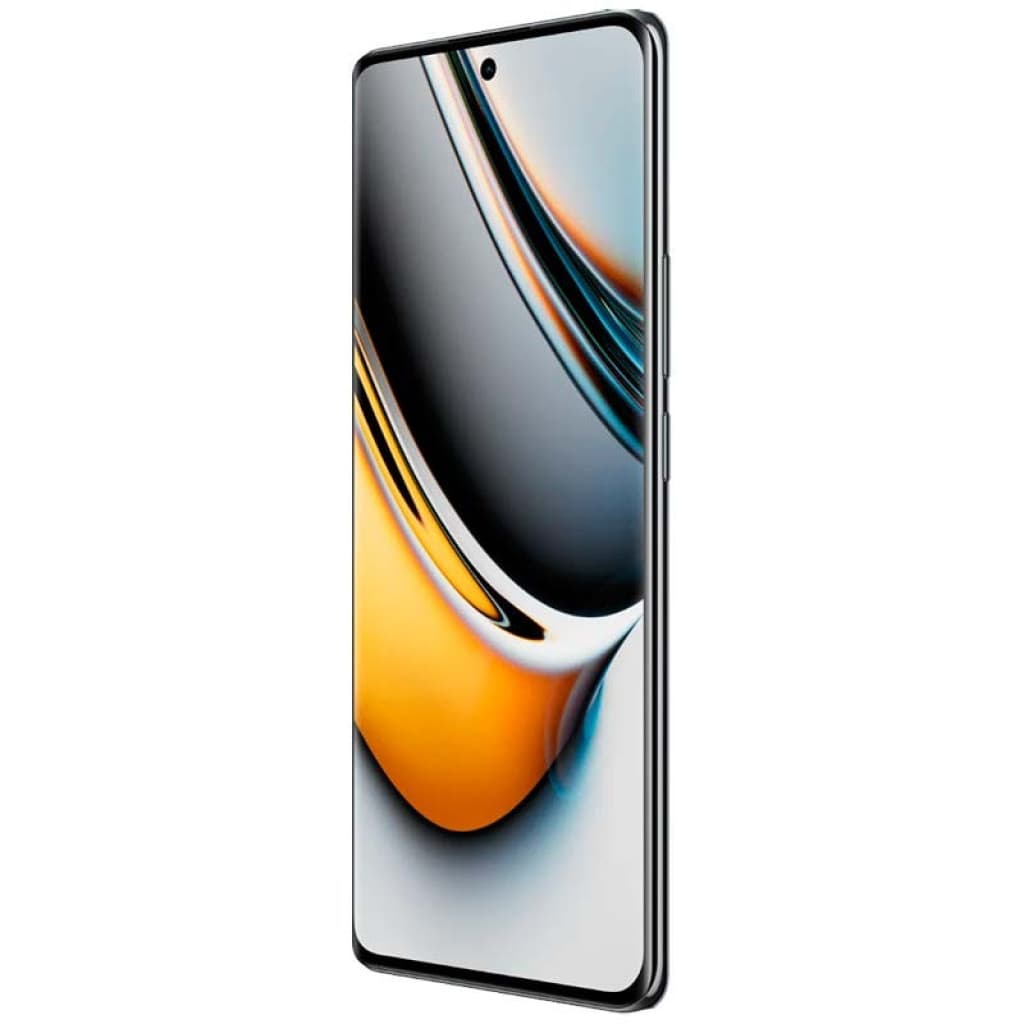 Realme 11 Pro 5G 8 GB 256 GB Preto Sem Celo com tela curva bordas finas furo central para câmera e acabamento elegante lateral fina e botões discretos