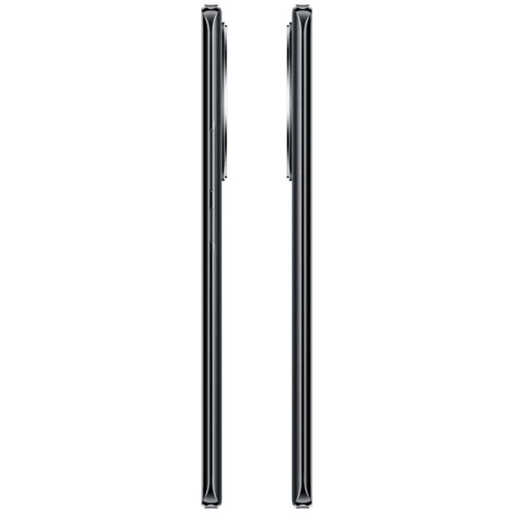 Realme 11 Pro 5G 8 GB/256 GB Preto sem selo com laterais finas em metal, perfil ultrafino e módulo de câmera levemente saliente