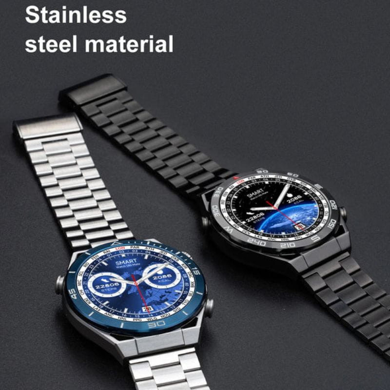 DT NO.1 Ultra Mate Preto com Bracelete Metálica Preta - Smartwatch - Item3
