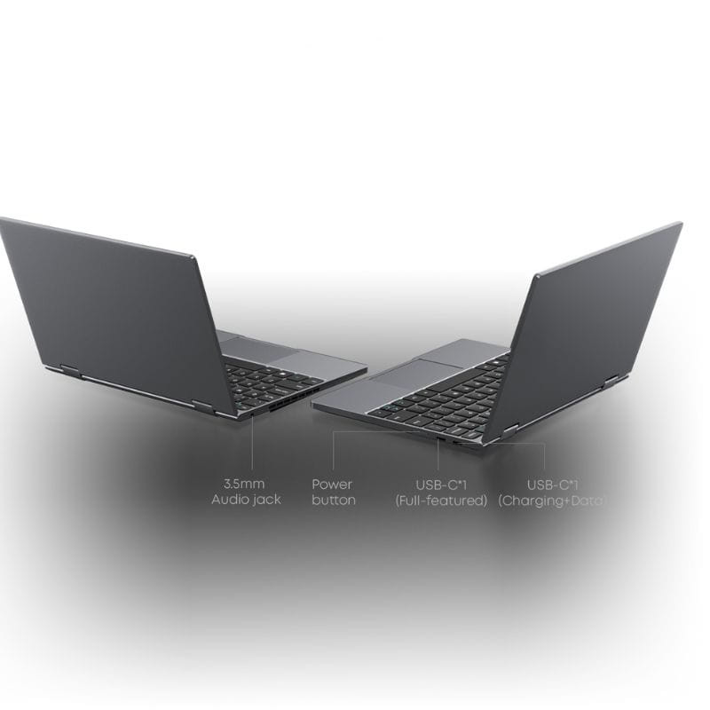 Chuwi Minibook X Intel N100/12 Go DDR5/512 Go SSD/FullHD+ Tactile/W11 Gris - Ordinateur portable 10.5 - Ítem3