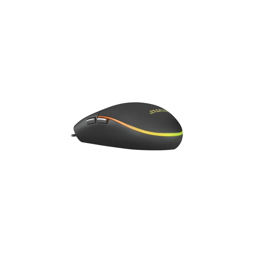 Pack Gaming Mars Gaming MCP-RGB3 avec clavier RGB compact, souris 3200 DPI rétroéclairée, casque avec micro RGB et grand tapis de souris noir - Ítem2
