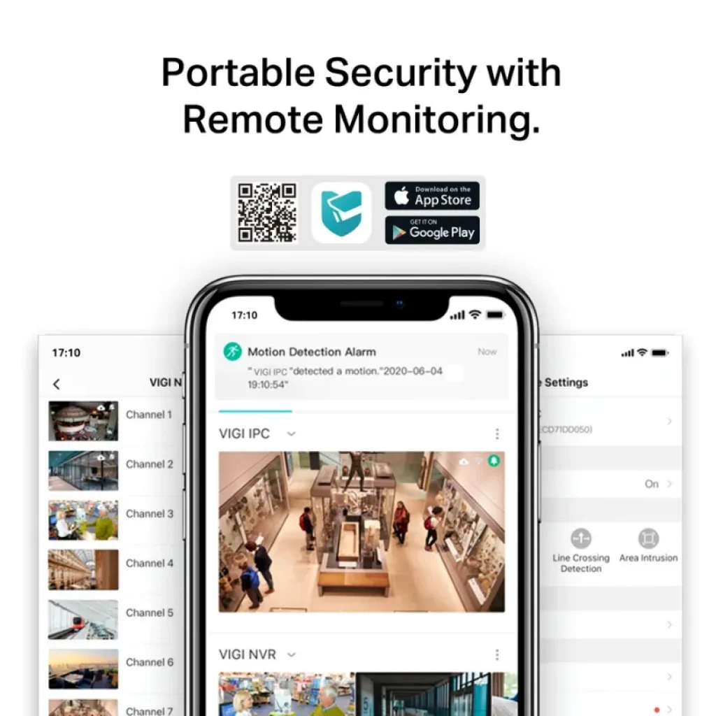 Cámara de Seguridad IP TP-Link VIGI C440(4mm) Torreta Techo Blanco - Ítem4