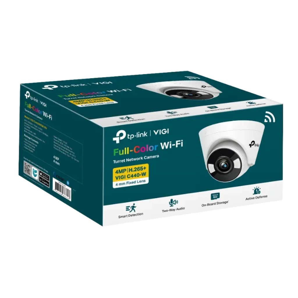 Câmara de segurança IP TP-Link VIGI C440-W Cube para teto/parede Branco - Item5