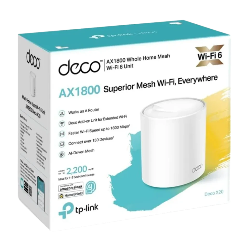 TP-Link Deco X20 Sistema Wi-Fi 6 AX1800 Blanco - Router - Ítem5