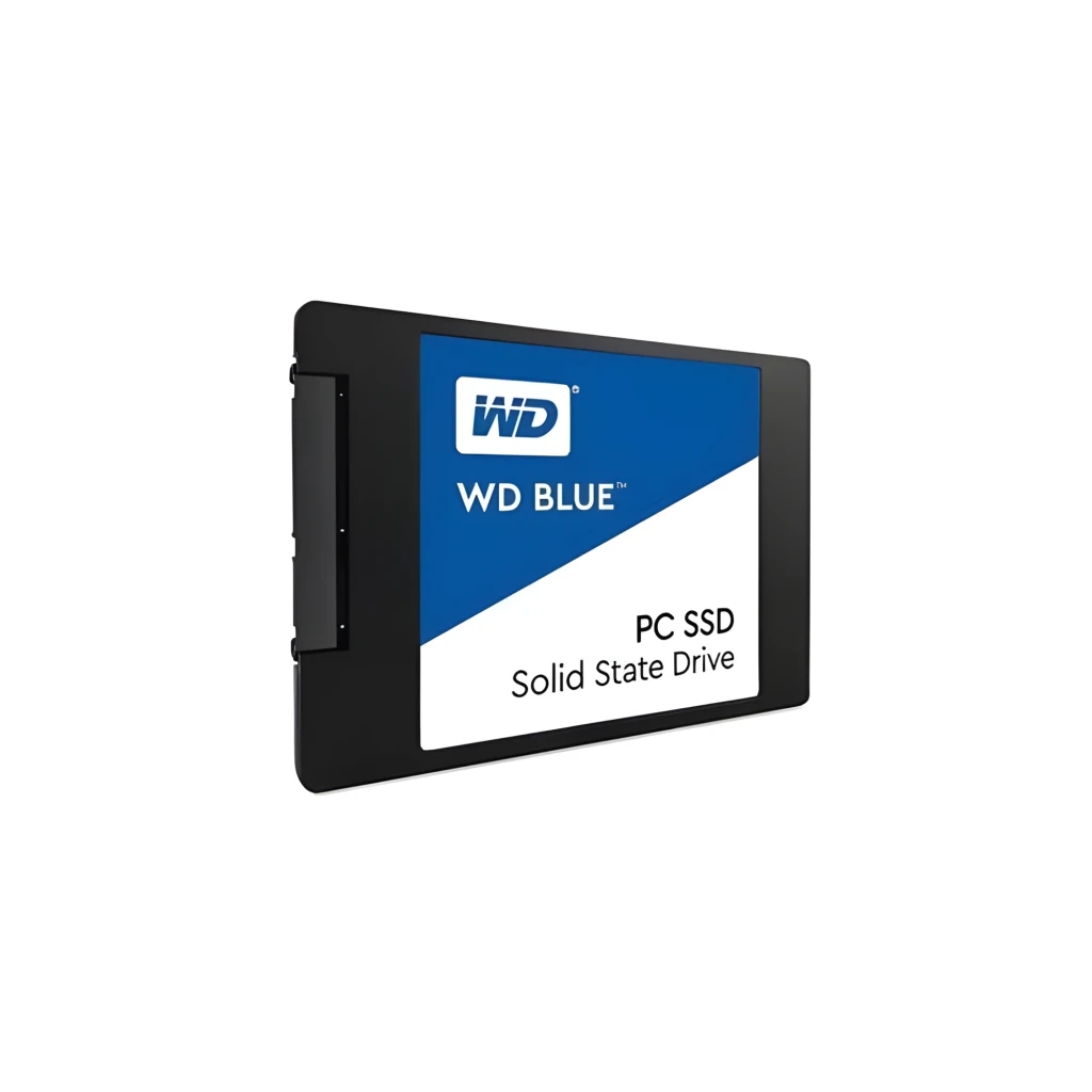 SSD Western Digital Blue SA510 2TB 2.5 pulgadas SATA III, carcasa negra con etiqueta azul WD Blue y gráficos de laptop, diseño compacto rectangular - Ítem2