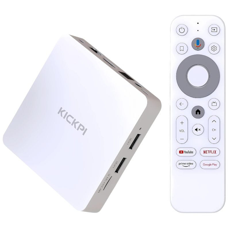 Tanix Kickpi KP1 S905Y4 2GB/32GB Certificado Google Netflix Android 11 Blanco - Android TV - Ítem
