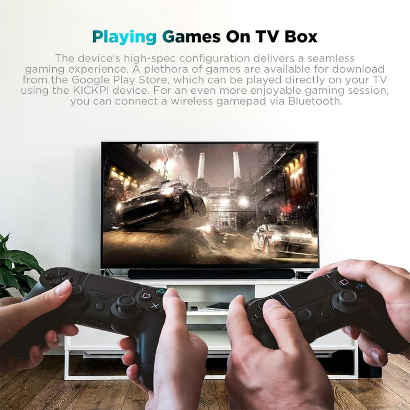 Tanix Kickpi KP1 S905Y4 2GB/32GB Certificado Google Netflix Android 11 Blanco - Android TV - Ítem11