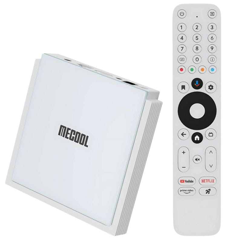 Mecool KM2 Plus Deluxe 4GB/32GB Certificado Netflix Android 11 Blanco - Android TV - Ítem