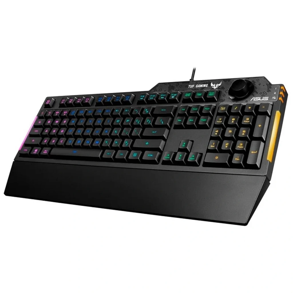 Teclado Gaming ASUS TUF K1 RGB EN/ES USB Negro - Ítem1