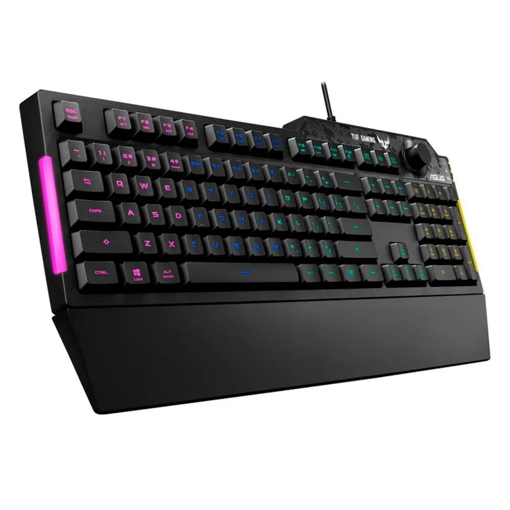 Teclado Gaming ASUS TUF K1 RGB EN/ES USB Negro - Ítem2