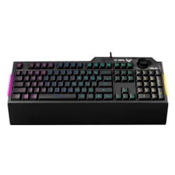 Clavier de jeu ASUS TUF K1 RGB EN/ES USB Noir