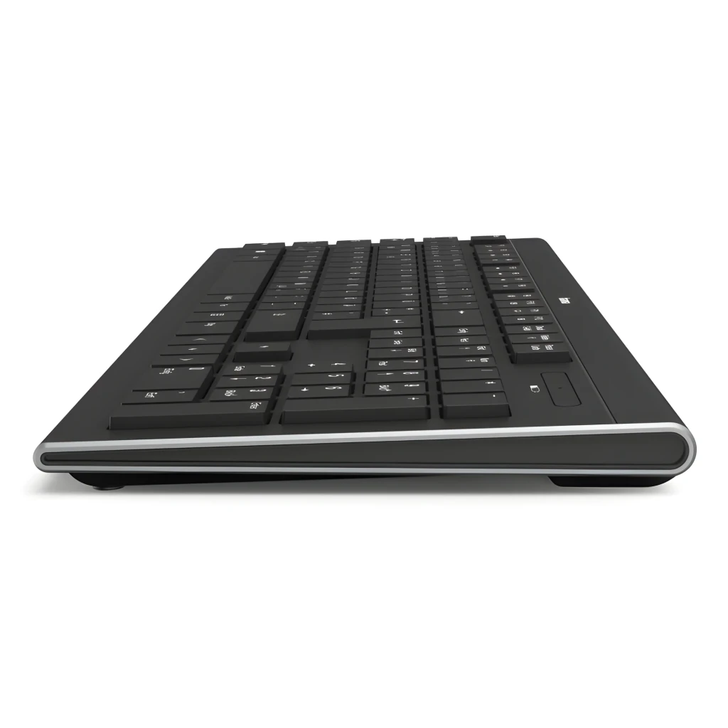 Combo Teclado y Ratón Hama Cortino Inalámbrico RF 2.4GHz Español con teclado full size negro con bloque numérico y ratón óptico negro compacto - Ítem4