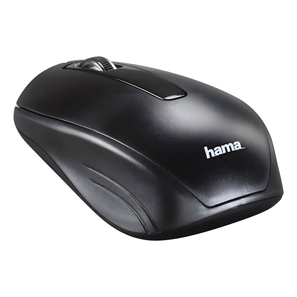 Combo Teclado y Ratón Hama Cortino Inalámbrico RF 2.4GHz Español con teclado full size negro con bloque numérico y ratón óptico negro compacto - Ítem6