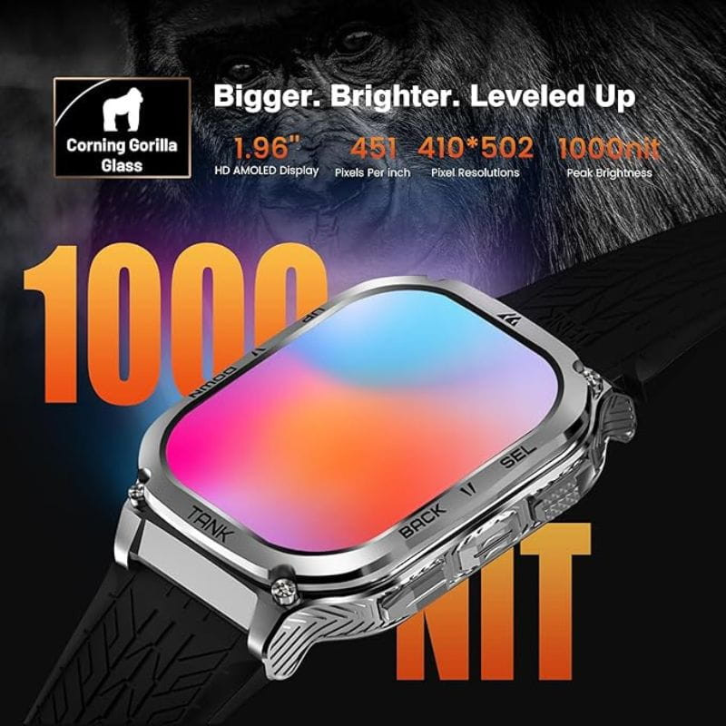 Kospet Tank M3 Argent - Montre connectée - Ítem8