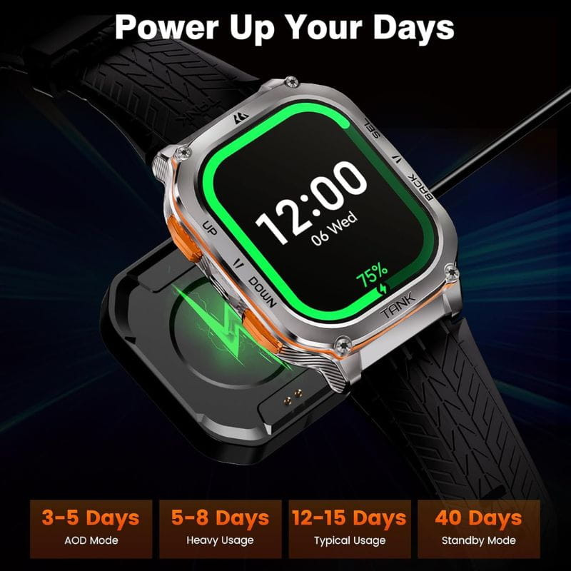 Kospet Tank M3 Argent - Montre connectée - Ítem5