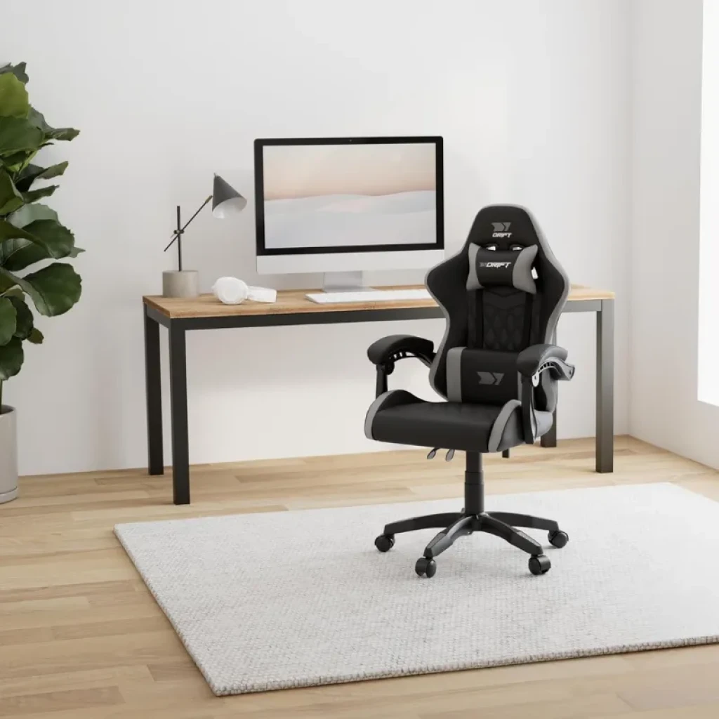 DRIFT DR35 Noir, Grey - Chaise de jeu - Ítem1