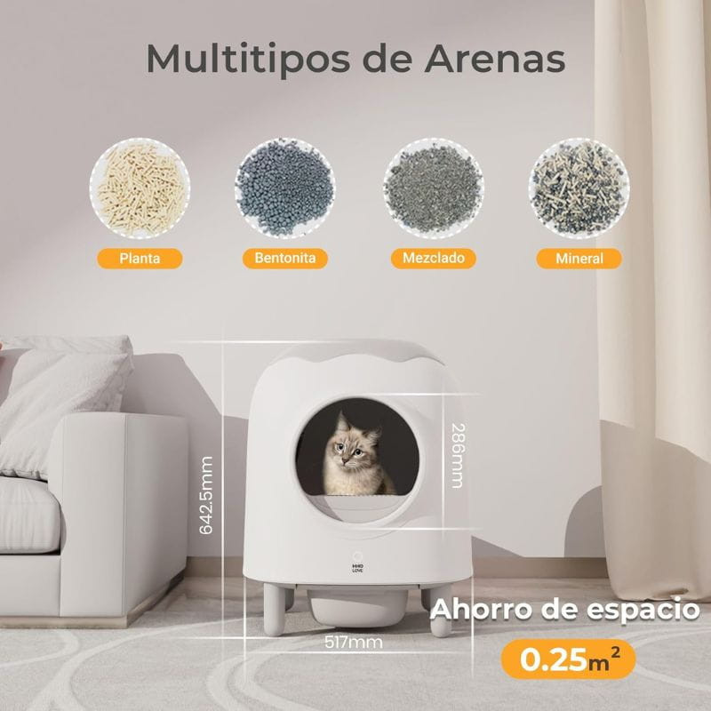 HHOLove iPet - Arenero inteligente autolimpiable para gatos - Ítem8