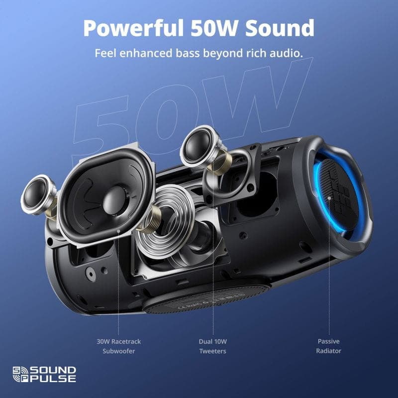 Poderoso Tronsmart Mirtune S100 Preto