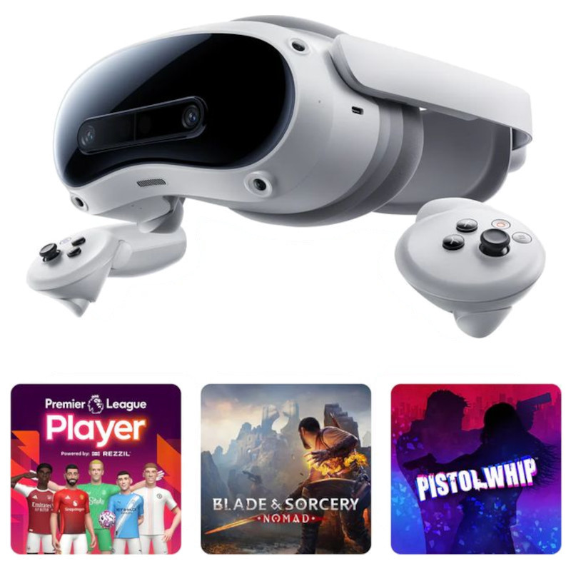 Pico 4 Ultra - capacidade de 256 GB - 25 horas de bateria